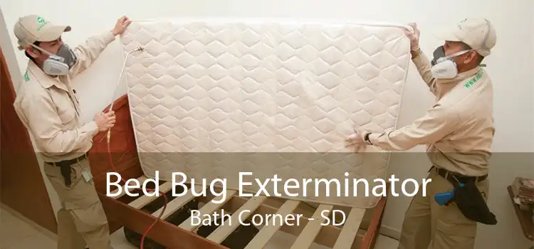 Bed Bug Exterminator Bath Corner - SD