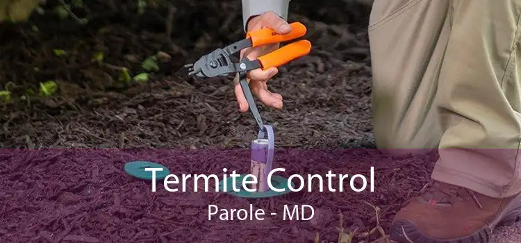Termite Control Parole - MD