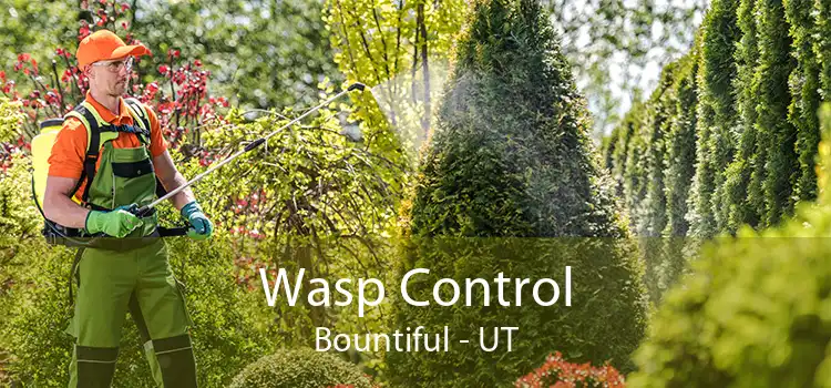 Wasp Control Bountiful - UT