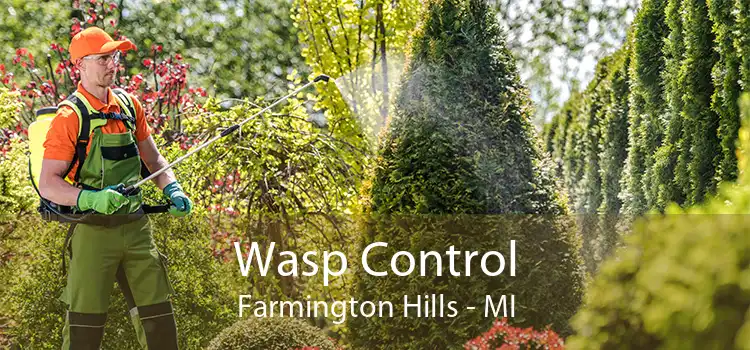Wasp Control Farmington Hills - MI