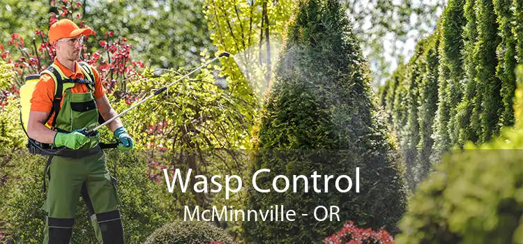 Wasp Control McMinnville - OR